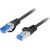 Lanberg Patchcord Cat.6A S/FTP LSZH CCA PCF6A-10CC-1500-BK 15 m Black Сетевые кабели