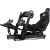 Next Level Racing ERS1 Elite Racing Seat, Leather and Mesh Edition Black Gaming krēsli