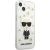 Karl Lagerfeld Ikonik Flower Case for iPhone 13 mini Transparent Neoriģinālie Maciņi