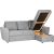 Corner sofa bed INGA grey Новинки Для дома и сада 