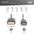 Digitus USB Type-C connection cable, Type USB-A to USB-C AK-300154-018-S Дата USB-кабели