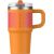 Stanley Термокружка с трубочкой The Quencher ProTour Flip Straw Tumbler 0.59L оранжевого цвета Термо кружки