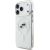 Karl Lagerfeld IML K&CH Heads Metal Frame MagSafe Case Защитный чехол для iPhone 17 Pro / прозрачный Чехлы - альтернативные