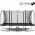 Trampolina ogrodowa Zipro Jump Pro Quadro z siatką wewnętrzną 427 x 244 cm Батуты и аксессуары