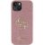 Guess Glitter Script Big 4G Back Case Aizsargapvalks Priekš Apple iPhone 15 Plus Neoriģinālie Maciņi