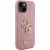 Guess Glitter Script Big 4G Back Case Aizsargapvalks Priekš Apple iPhone 15 Plus Neoriģinālie Maciņi
