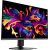 MSI MPG 321URXDE QD-OLED, gaming monitor - 31.5 - black, UltraHD/4K, QD-OLED, Adaptive-Sync, USB-C, 240Hz panel Monitori