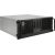 Inter-Tech 4U-47045, Rack, Server Enclosure black, 4U units Datoru korpusi