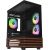 Thermaltake View 170 WS ARGB, Tower Case black/wood, Tempered Glass x 2, Wood Texture Datoru korpusi