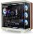 Thermaltake View 380 XL WS ARGB, Tower Case light green/wood, Tempered Glass x 2, Wood texture Datoru korpusi