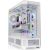 Thermaltake View 600 TG Snow, Big Tower Case White, Tempered Glass Datoru korpusi
