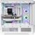 Thermaltake View 600 TG Snow, Big Tower Case White, Tempered Glass Datoru korpusi