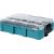 Makita MAKTRAK Organizer deep M, tool box blue/transparent, transparent lid Instrumentu kastes