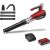 EINHELL Professional Cordless Leaf Blower GP-LB 18/200 LI red/black, 1x Li-Ion battery 4.0 Ah Plus, with gutter cleaning set Новинки Для дома и сада 