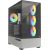 Sharkoon AK7 ARGB, tower case black, tempered glass x 2 Datoru korpusi