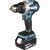 Makita cordless combo kit DLX2533TJ, cordless drill DDF489Z + cordless impact wrench DTW300Z, 18 volt blue/black, 2x Li-ion battery 5.0 Ah, MAKPAC Наборы электроинструментов