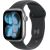 Apple Watch Series 11, smartwatch grey, aluminum, 42 mm, sports strap black M/L, cellular Smart-Watch Pulksteņi