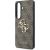 Guess PU 4G Metal Logo Case Aizsargapvalks priekš Samsung Galaxy S26 Neoriģinālie Maciņi