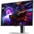 SAMSUNG Odyssey S32FG814SU QD-OLED, gaming monitor - 32 - silver, UltraHD/4K, FreeSync Premium Pro, USB hub, 240Hz panel Monitori