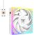 Thermaltake TOUGHFAN EX 120 ARGB Sync White, case fan pack of 3, 120 mm Korpusu dzesēšana