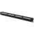 Lanberg Patch Panel 24 port 1U 19" CAT.6A UTP PPUA-1024-B Black Новинки Компьютерная техника