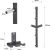 SIENAS TURĒTĀJU KOMPLEKTS STR28 BAR HOLDER + STR29 WEIGHT RACK HMS Принадлежности для фитнеса