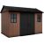 Keter Садовый сарай Newton Plus 11x7.5 коричневый Садовые сараи и хранилища