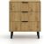 Top E Shop SCANDI 3S SLIM OAK ARTISAN CHEST OF DRAWERS Новинки Для дома и сада 