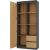 Top E Shop Topeshop RS-80 BILY ANTHRACITE/OAK ARTISAN office bookcase Новинки Для дома и сада 