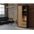 Top E Shop Topeshop RS-80 BILY ANTHRACITE/OAK ARTISAN office bookcase Новинки Для дома и сада 
