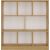 Top E Shop FIESTA 8P ARTISAN BOOKCASE Jaunumi -Dārzam