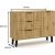 Top E Shop SCANDI 1D3S SLIM OAK ARTISAN CHEST OF DRAWERS Новинки Для дома и сада 