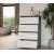 Top E Shop M4 MALWA CHEST OF DRAWERS 4 DRAWERS ANTHRACITE/WHITE Новинки Для дома и сада 