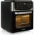Tristar Airfryer Oven FR-9068 Power 1800 W Capacity 12 L Hot air technology Black Karstā Gaisa Katli (AirFryer)