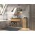 Top E Shop Topeshop NEL V DDS ANT/ART bathroom storage cabinet Graphite, Oak Новинки Для дома и сада 