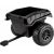 Lean Cars 5988-B Universal Trailer for Battery-Powered Vehicles Black Jaunumi, Bērnu preces