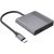 Dokstacija Gembird USB-C 3-in-1multi port (USB port + HDMI + PD) 85W USB Type-C Datoru dokstacijas