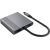Dokstacija Gembird USB-C 3-in-1multi port (USB port + HDMI + PD) 85W USB Type-C Datoru dokstacijas
