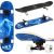 CR3108SA fluorescējošais SKATEBOARD LION NILS EXTREME Skrituļdēļi, Penibordi, Longbordi