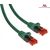 Maclean MCTV-302G Patchcord UTP cat6 Cable plug-plug 2m green