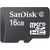 Sandisk MicroSDHC 16GB Class 2 16 GB, MicroSDHC, Flash memory class 2