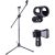 OEM NN M2 statyw mikrofonowy podwójny łamany na 2 mikrofony Aудио-видео