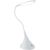 RoGer LED Настольная лампa USB / 360 °/ 1W / Белая Biroja galda lampas