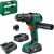 Bosch Powertools cordless impact drill AdvancedImpact 18V-80 QuickSnap (green/black, 2x Li-ion battery 2.5Ah, case, POWER FOR ALL ALLIANCE) Новинки Для дома и сада 