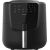 Cecotec hot air fryer CecoFry Rain (black, 1,550 watts, basket 5.5 liters, oil dispenser) Taukvāres katli