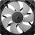 Corsair RS120 ARGB, case fan (black, 3-pack) Korpusu dzesēšana