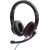 Gembird Stereo headset MHS-03-BKRD On-Ear Built-in microphone 3.5 mm Austiņas