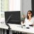 ONKRON G90-B Swivel and tilt desk mount for 13‘-34’ monitors, max. 10 kg, with rotation, black Крепления для телевизоров