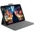 Logitech Slim Folio (black, DE layout, scissor mechanism, for iPad 10th generation) Klaviatūras