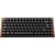 Keychron K2 HE (black/wood, DE layout, Gateron Double-Rail Magnetic Nebula, aluminum frame) Klaviatūras